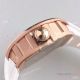 Copy Richard Mille RM 19-01 Rose Gold White Rubber Spider Face Watch (5)_th.jpg